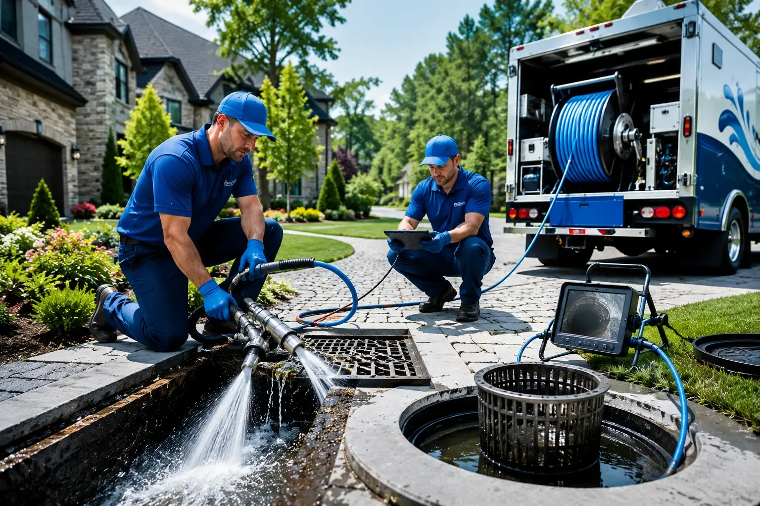 Local outdoor drain cleaning professionals in Asbury, WV